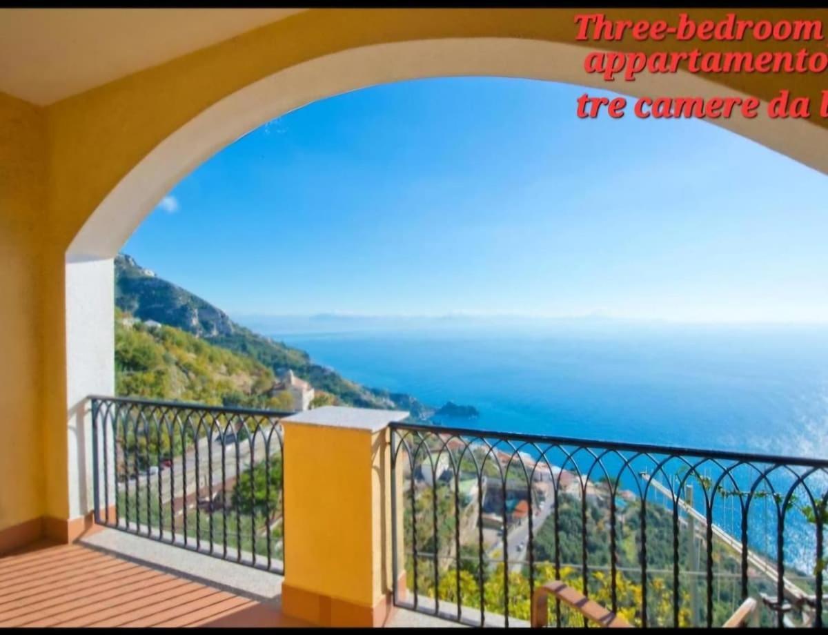 Villa Le Arcate Furore Eksteriør billede